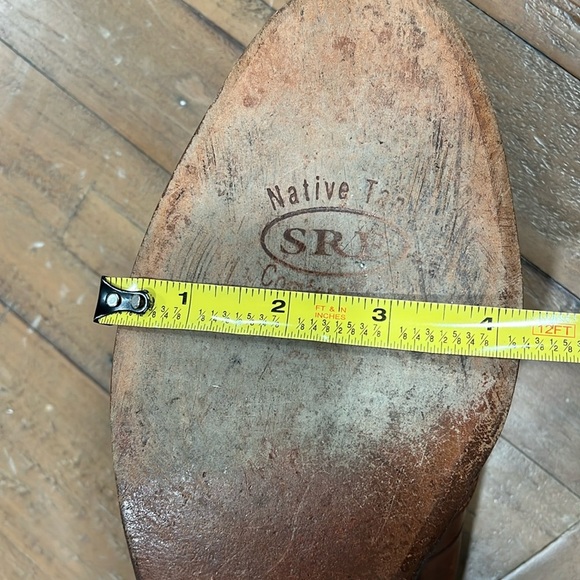 Paul Stuart brown leather fringed loafers - Picture 16 of 16